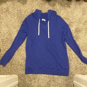 Old Navy Blue Pullover with a Hood. No pockets